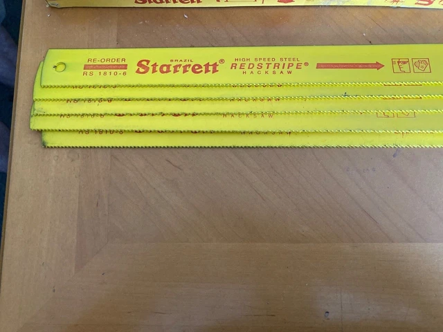 Starrett Redstripe High Speed Power Hacksaw CAT . No RS1810-6 