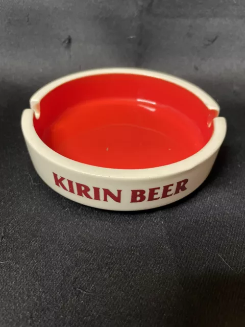 Vintage Kirin Beer Collectible Ashtray Made in Japan SAKURA