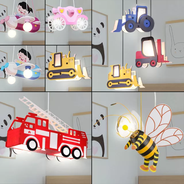 Lampe Suspendue Luminaire pour Enfants Garçons Fille Chambre D'Enfants Salle de