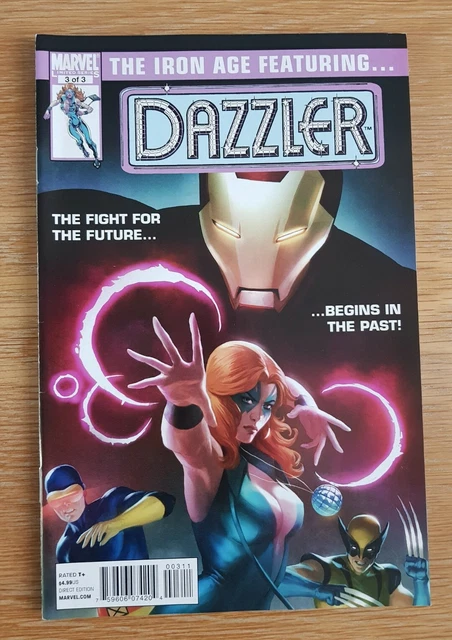 Iron Age Complete Set #1 Captain Britain #2 Power Man Ironfist #3 Dazzler (2011) 6