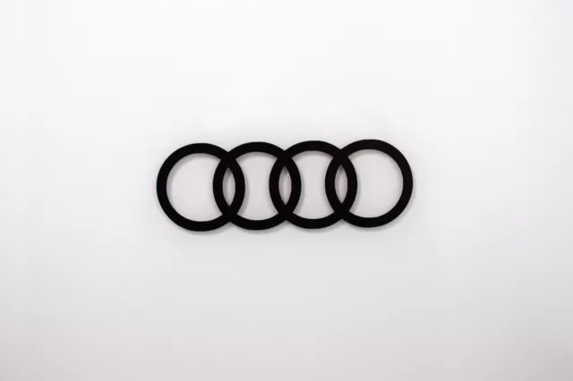 2x Audi Logo Emblem Decal Aufkleber Sticker