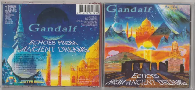 ✪ GANDALF - ECHOES FROM ANCIENT DREAMS, Sativa Music - SKV 081 CD TOP