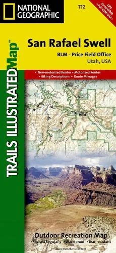 NATIONAL GEOGRAPHIC MAPS San Rafael Swell (Map) EUR 16,77 - PicClick FR
