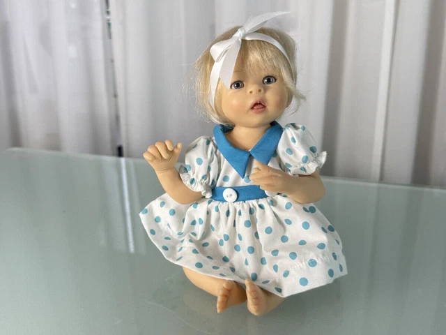 Poupée D'Artiste Sybille Sauer - Résine 60 Cm - Excellent état - Collection