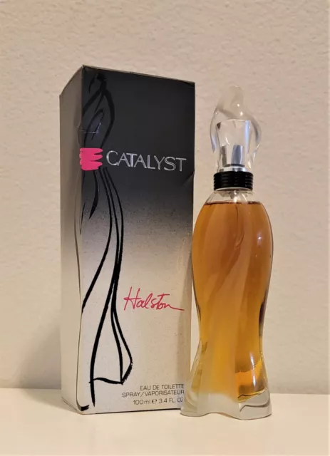 Catalyst by Halston 3.4 oz / 100 ml Edt spy perfume for women femme vintage