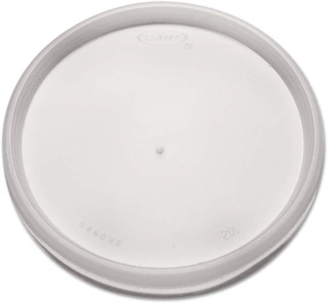 20JL Plastic Lids for 8 12 16Oz Hot/Cold Foam Cups Vented 1000/Carton