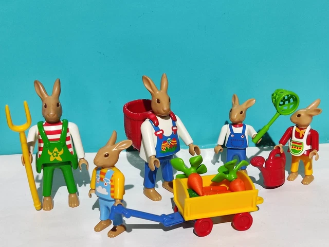 Playmobil 4455 Lapin De Pâques – Année 2004 – Neuf En Boîte