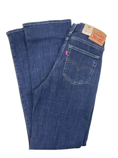 Levi's Women's 725 High Rise Bootcut Jeans Dark Wash Blue NWT Choose Your Size