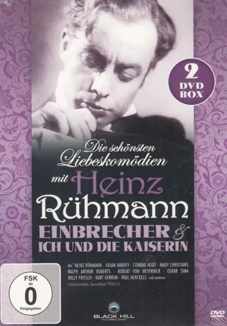 DOPPEL-DVD NEU/OVP - Die schönsten Liebeskomödien mit Heinz Rühmann - 2 Filme