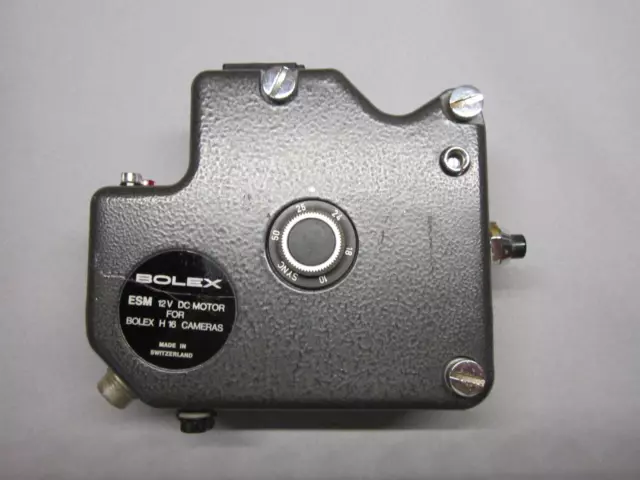 "BOLEX ""MOTOR ESM"" Para BOLEX REX-4 REX-5 16MM CÁMARA DE PELÍCULA (JUEGO A 25 FPS EURO)