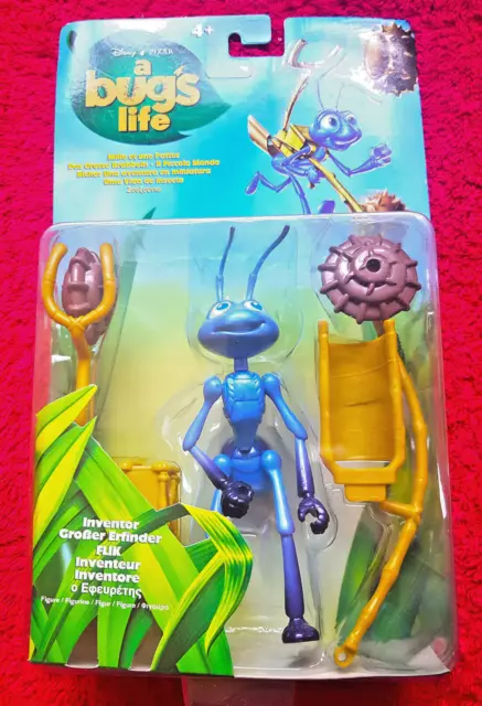 Vintage sealed Pixar A Bugs Life figure - Inventor Flik