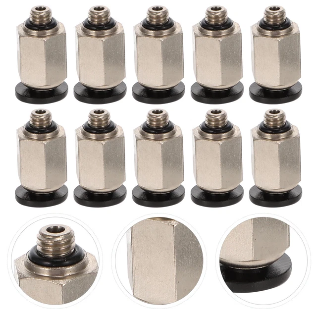 Connecteurs D'air PE 4mm 6mm 8mm 10 12MM, Raccord Pneumatique, Connexion Rapide, Verrouillage Coulissant, Té, Tuyau En Plastique à 3 Voies, Connecteur De Tube De Tuyau D'eau