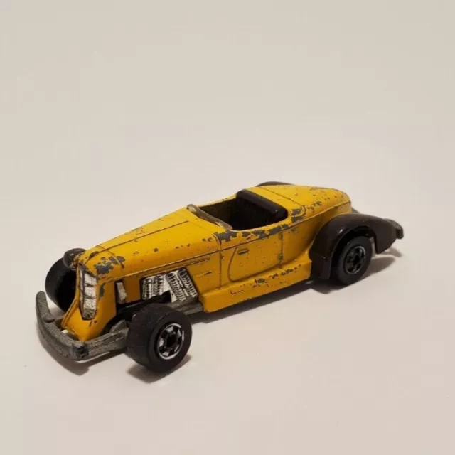 Hot Wheels Blackwalls Auburn 852 Yellow