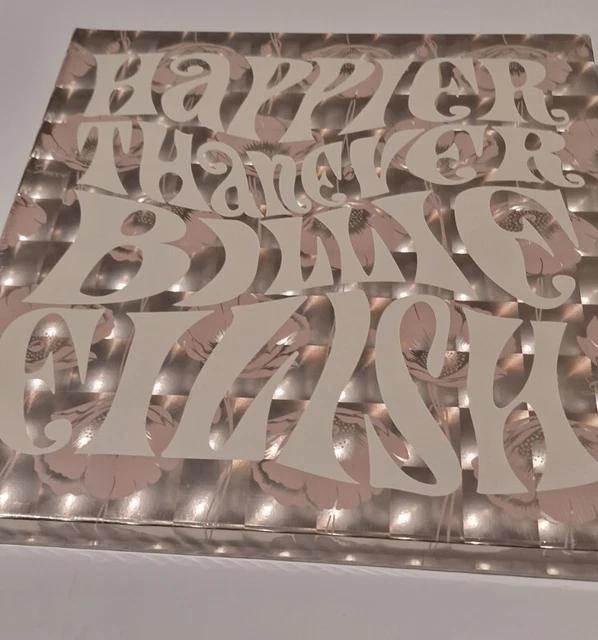 Billie Eilish GUCCI Limited Edition 'Happier Than Ever' Vinyl LP Box Set.