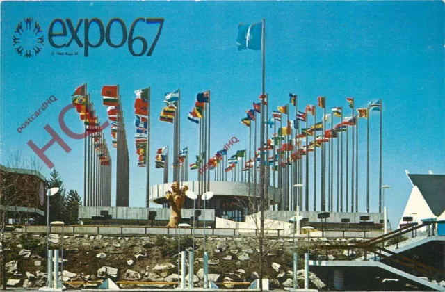 Picture Postcard- Montreal, Expo '67, Pavilion of the United Nations