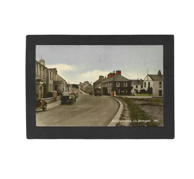 DUNFANAGHY, Co. Donegal, Ireland.  Street scene / Cars / Lorry.