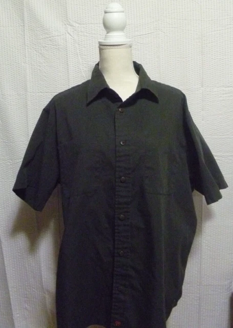 Jesse James Work Shirt West Coast Choppers XL Gray Button Down Men's pre-owned