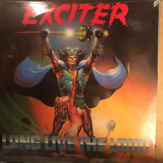 EXCITER LONG LIVE the Loud Combat LP 1985 25.00 PicClick