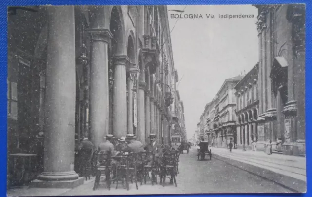 Cartolina Bologna via Indipendenza