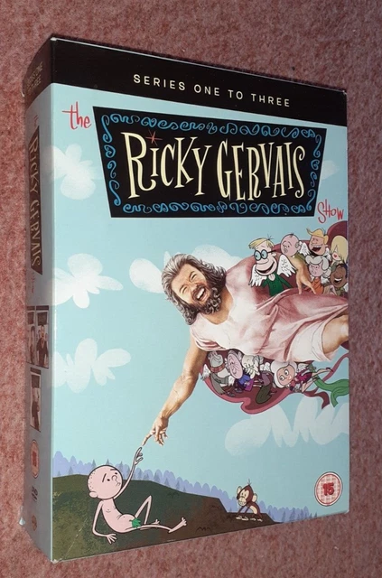 THE RICKY GERVAIS Show : The Complete Seasons 1 to 3 DVD Boxset