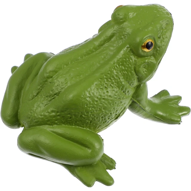 MEVRONISSHOP-Lumineux Grenouille Figurine En Résine Mini Grenouilles