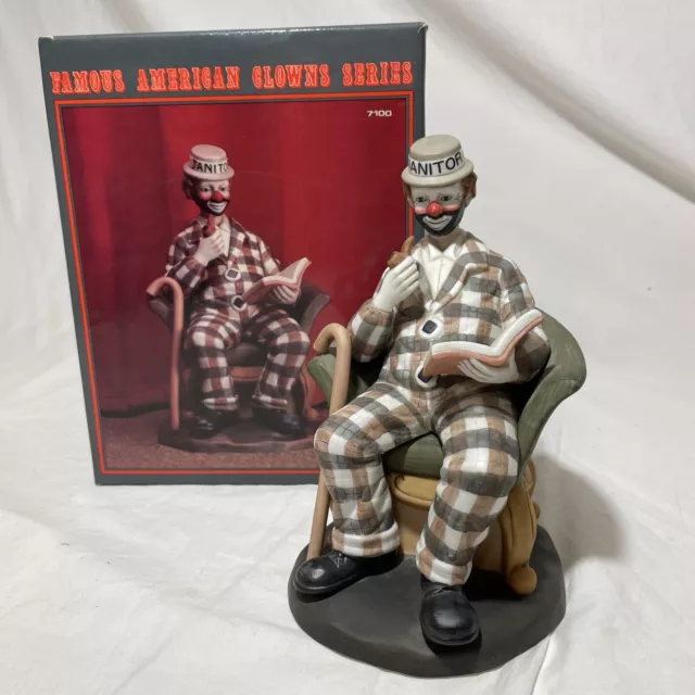 Vintage 1985 Flambro Circus World Museum Clown Alley Paul Jerome