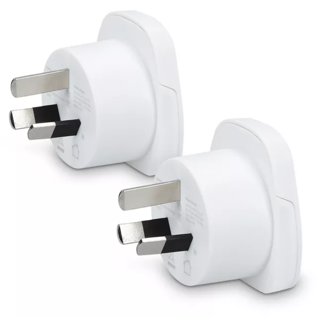 2x Adaptador de enchufe tipo I para viajes a Australia China