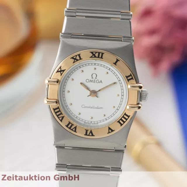 Omega Constellation Lady Stahl / Gold Damenuhr Ref. 795.1080.1 Klassiker