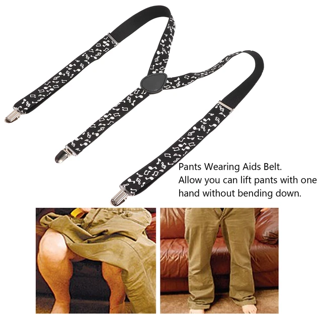 (Nota) Pantalones de ayuda y pantalones de asistencia para ancianos y personas mayores pantalones ajustables BST