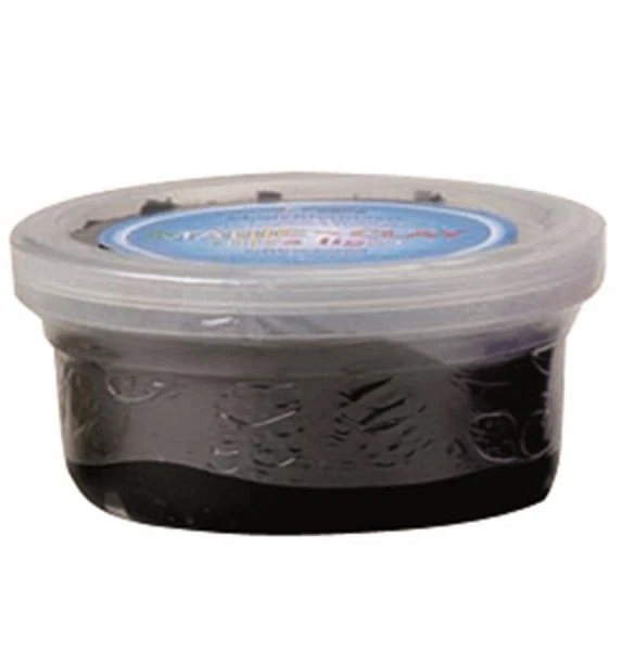 Glorex Magic-Clay schwarz, 40 g  Knet- & Modelliermaterial