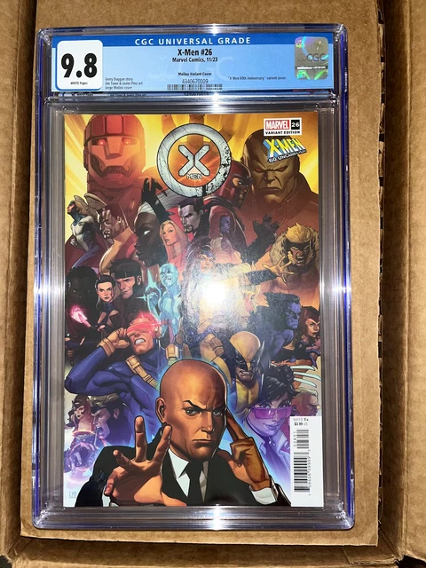 X-Men (Volume 5) #26 CGC 9.8 Jorge Molina 60th Anniversary Uncanny variant