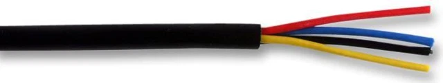 PRO POWER - Security Alarm Cable 4 Core Black 100m
