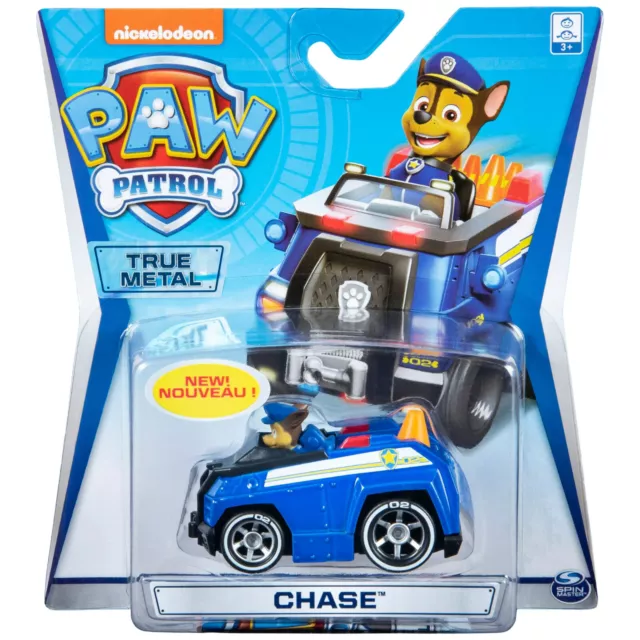 Paw Patrol, True Metal Chase Collectible Die Cast Vehicle, Classic Series