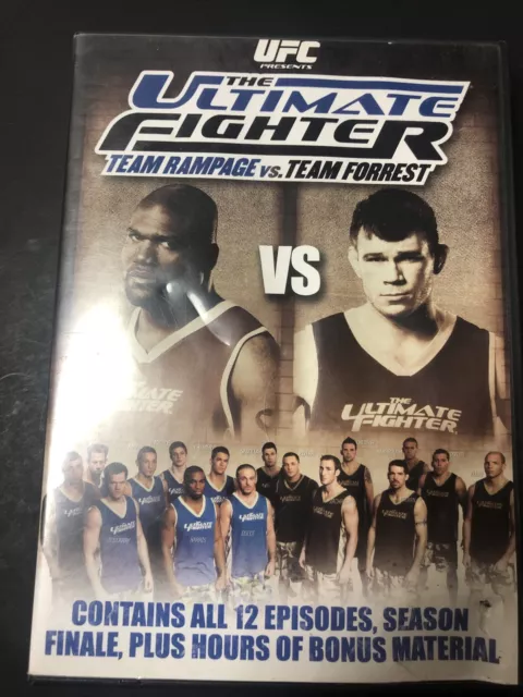 UFC - The Ultimate Fighter: Team Rampage vs. Team Forrest (5-DVD Set, 2008)