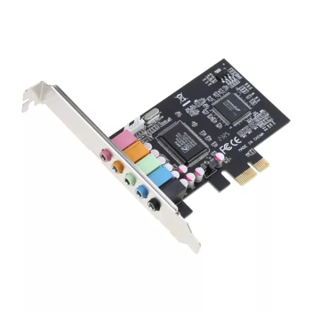 5.1 Internal Sound Card for PC for Windows 8 3D Stereo PCI-e Card CMI8738