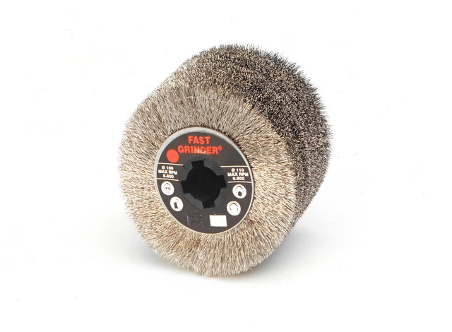 Rueda En Alambre Inoxidable Rfi D.100 ROSVER - Conf.1pz