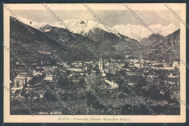 Aosta Città cartolina ZQ4445