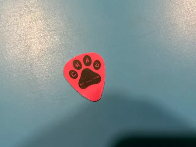 New Found Glory Rare Chad Cats Special Stage Guitar Pick