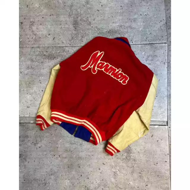 Reversible "Marmion" Varsity Jacket (XL) - 1970s 3