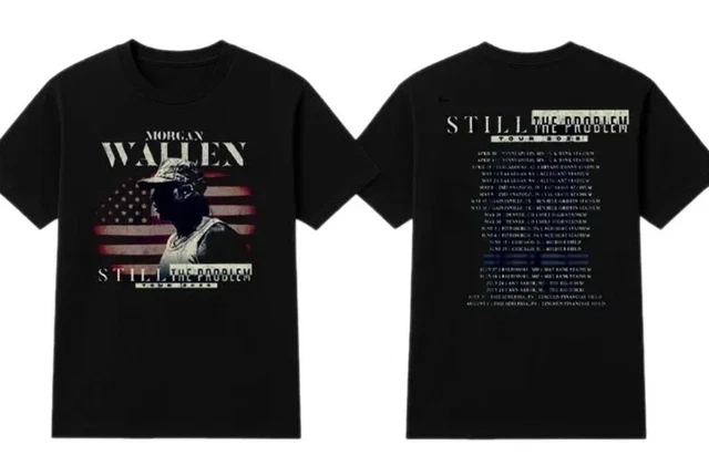 MORGAN WALLEN STILL The Problem Tour 2026 Shirt £18.72 - PicClick UK