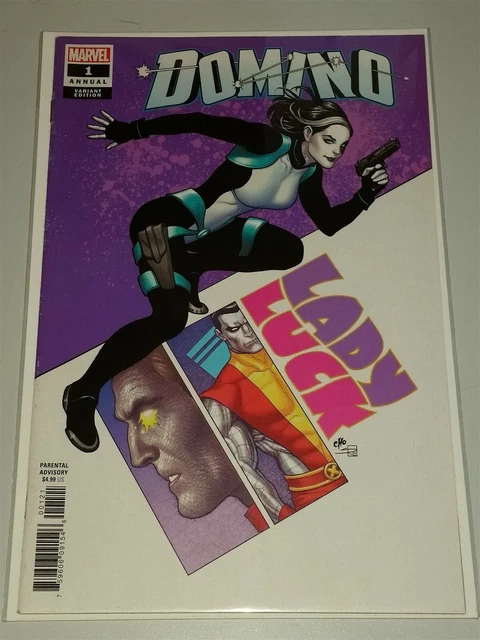 Domino Annual #1 Variant Vf (8.0 Or Better) November 2018 Marvel Comics