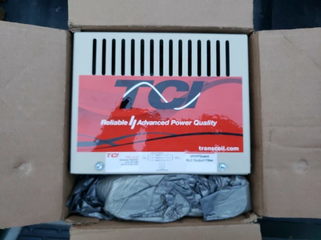 TCI KLC12BE, Output Filter 3 Phase 600 Volt Max TCI KLC12BE, Output Filter 3 Phase 600 Volt Max