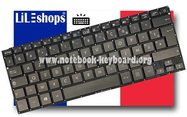 Clavier AZERTY Français Pour Asus R557LP R557LN R557L R557LA R557LD R557LI R557LJ - Neuf