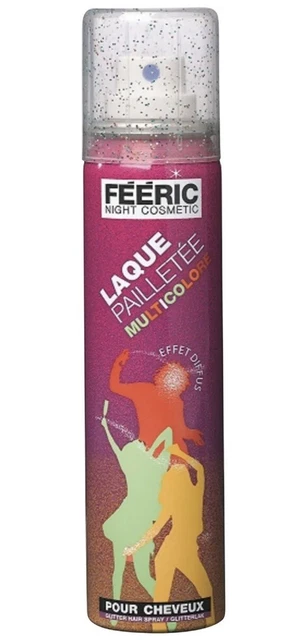 Spray Paillettes Pour Cheveux DEBBY BY DEBORAH MILANO - Neuf - Fabriqué En France