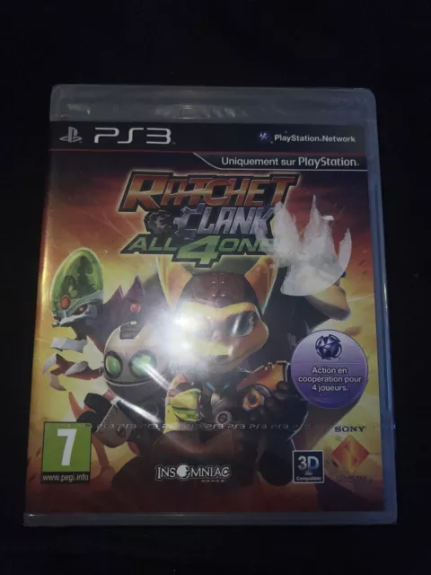 Ratchet & Clank All 4 One - PlayStation 3 PS3 - NEUF PAL FR sous Blister