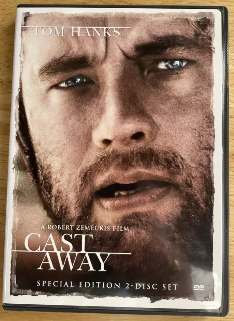 CastAway - 2 DVD Set  - Tom Hanks | Robert Zemeckis Interviews, Features & more!