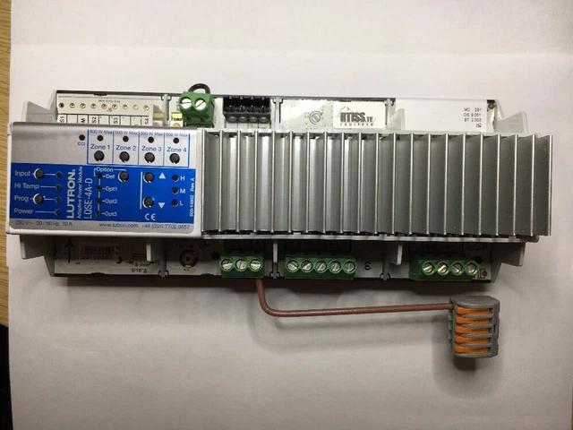 Module D'alimentation Lutron MQSE-4A1-D MyRoom - 4 Sorties 120-240V - Neuf