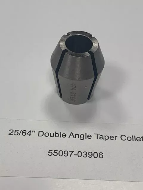25/64" Universal Type Y  DA Double Angle Taper Collet 55097 03906  NEW 21474