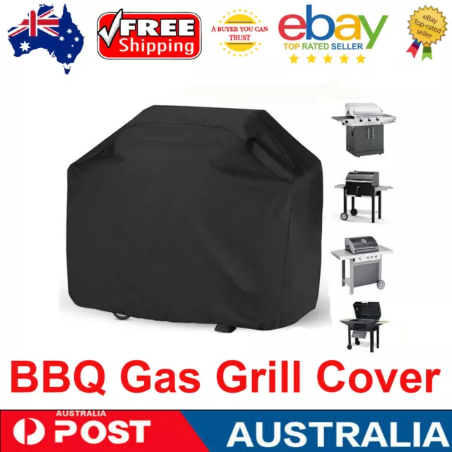 BBQ Gas Grill Cover 57 Inch Barbecue Waterproof Outdoor Heavy Duty UV Protection