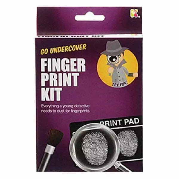 Keycraft Fingerprint Set - Sc178 - Detective Roleplay Forensics Maginfying Glass